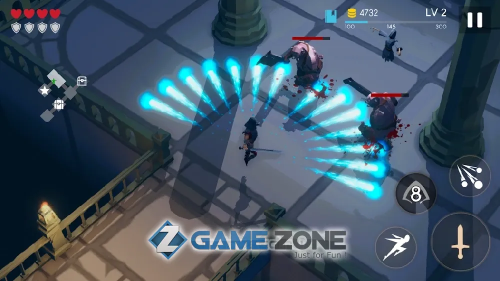صورة من لعبة Restless Dungeon - Roguelike Hack n Slash