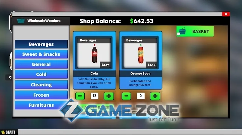 صورة من لعبة Retail Store Simulator [Mod Money]