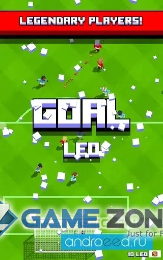 صورة من لعبة Retro Soccer