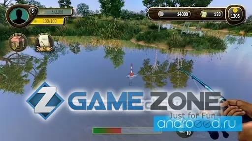 صورة من لعبة Fishing Village Fishing Games [много золота]