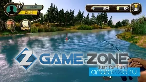 صورة من لعبة Fishing Village Fishing Games [много золота]