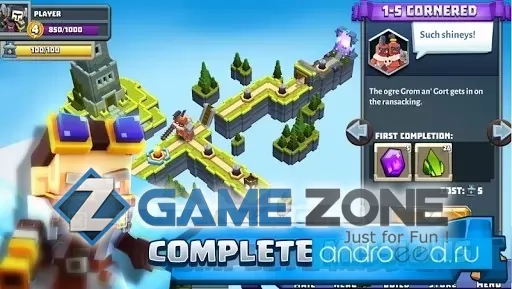 صورة من لعبة Rift Heroes