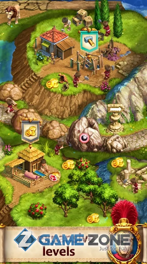 صورة من لعبة Roads of Rome: New Generation [Unlocked]