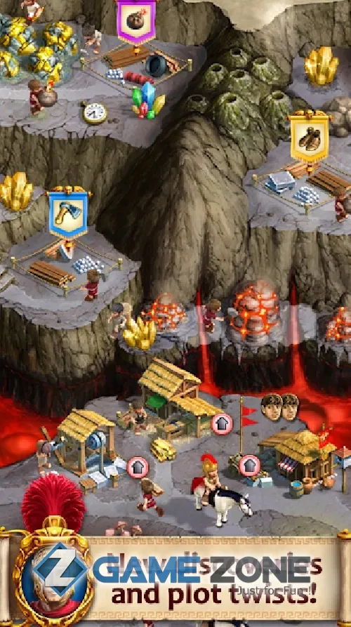 صورة من لعبة Roads of Rome: New Generation [Unlocked]