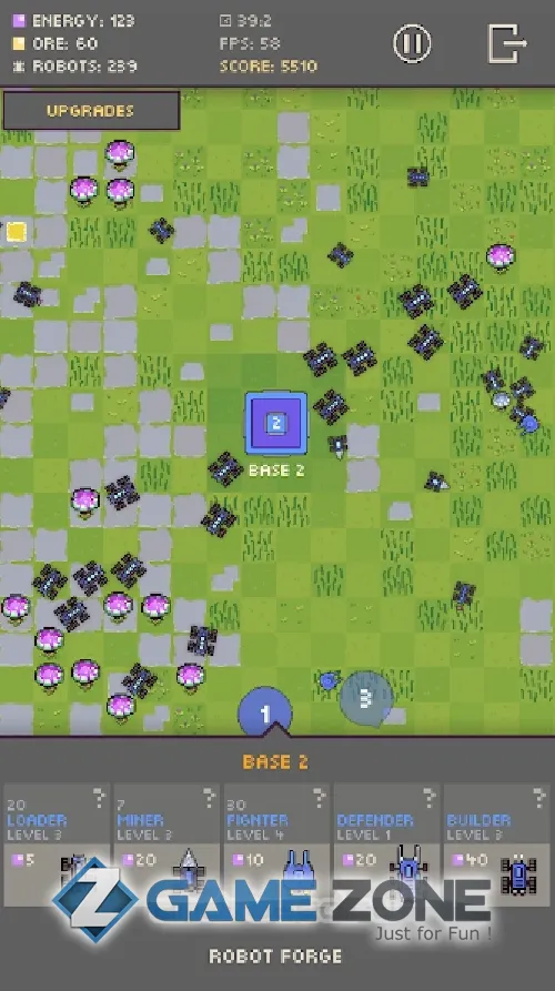 صورة من لعبة Robot Colony