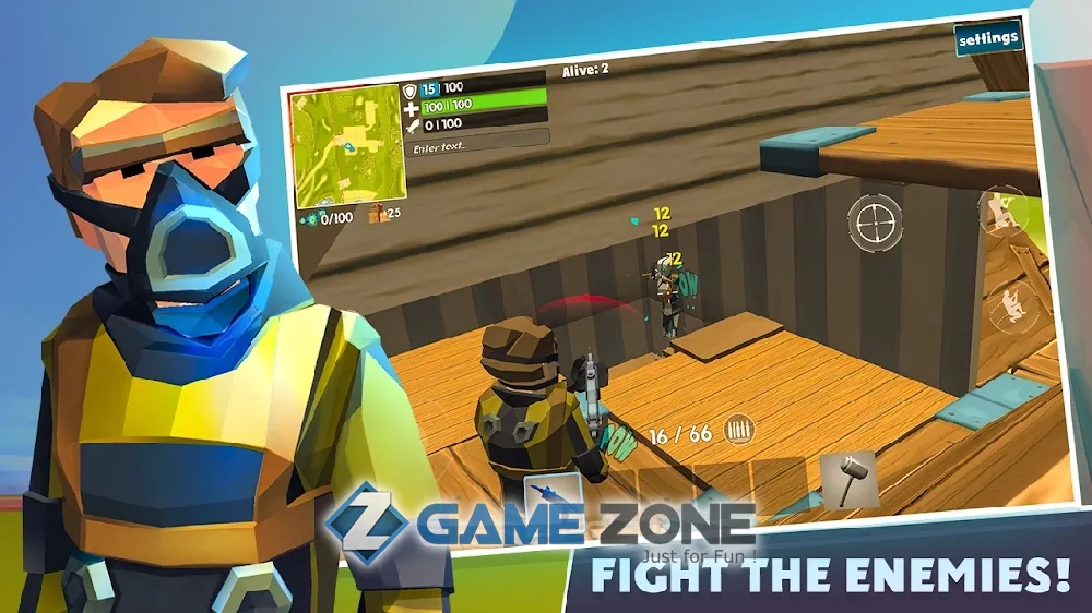 صورة من لعبة Rocket Royale [Mod Money]