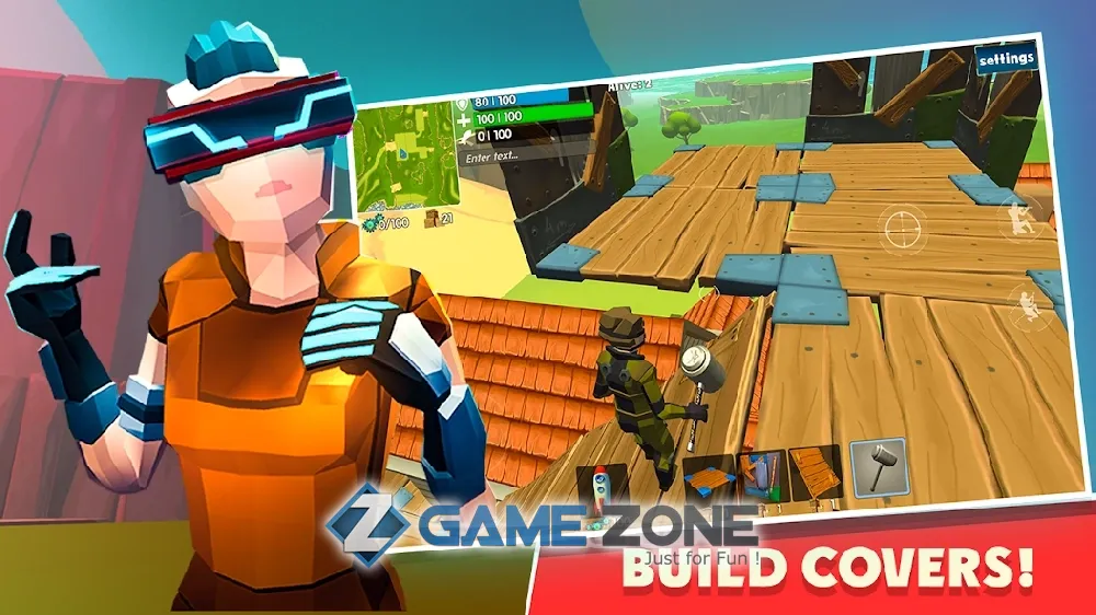 صورة من لعبة Rocket Royale [Mod Money]
