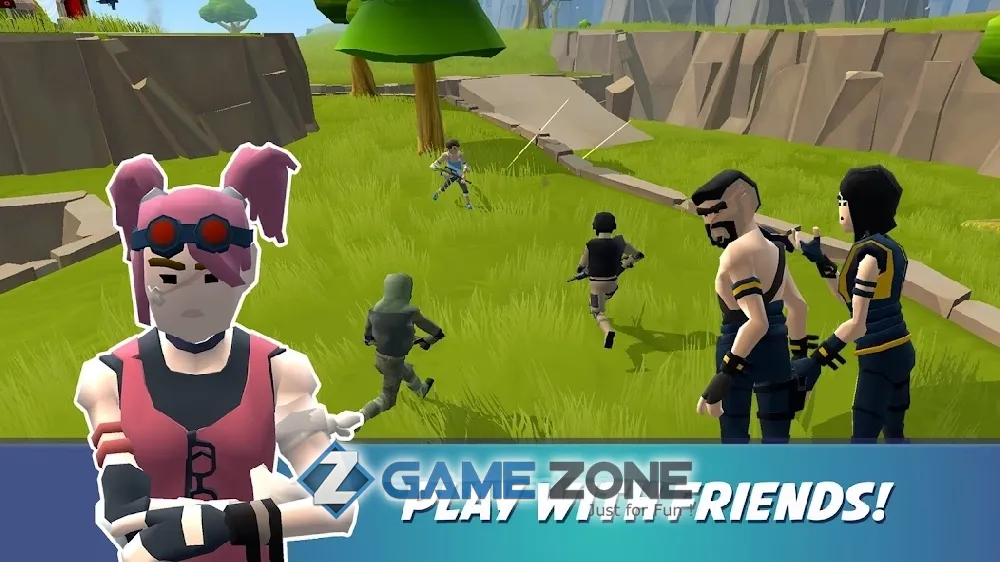 صورة من لعبة Rocket Royale [Mod Money]