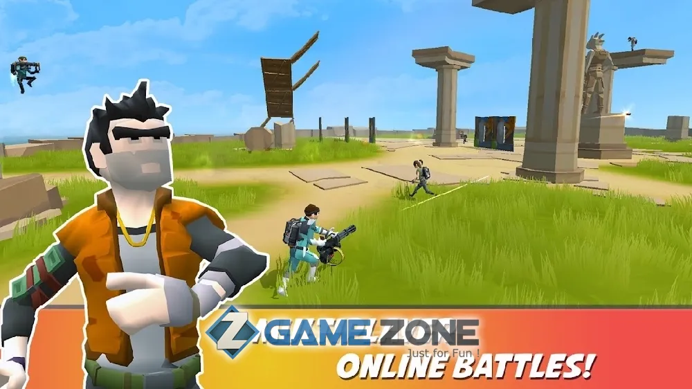 صورة من لعبة Rocket Royale [Mod Money]