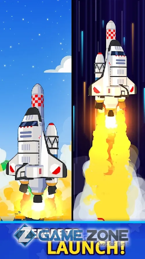 صورة من لعبة Rocket Star - ракетный магнат