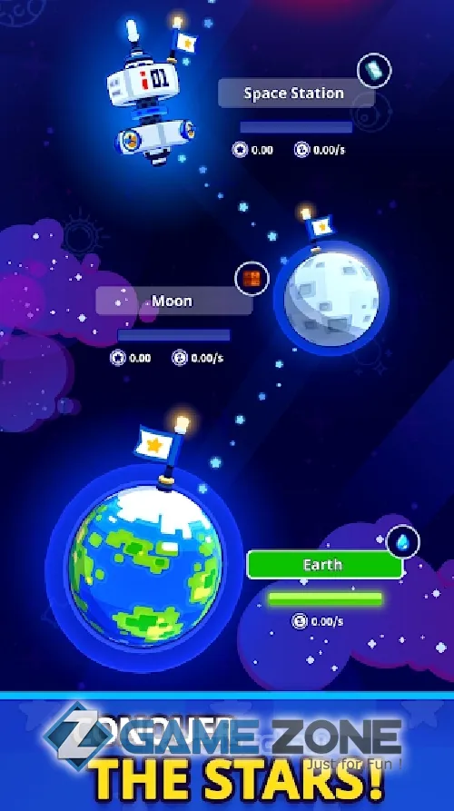 صورة من لعبة Rocket Star - ракетный магнат