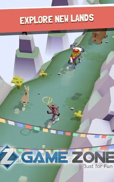 صورة من لعبة Rodeo Stampede: Sky Zoo Safari [Mod Money]