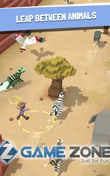 صورة من لعبة Rodeo Stampede: Sky Zoo Safari [Mod Money]