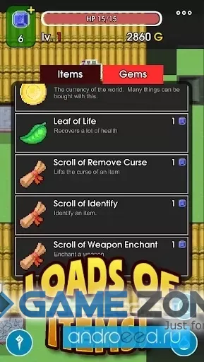 صورة من لعبة Rogue - Mystery Dungeon