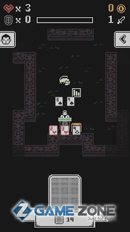 صورة من لعبة RogueJack a Roguelike Blackjack Adventure