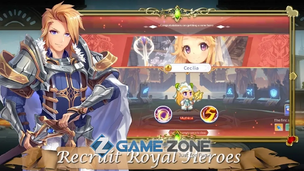 صورة من لعبة Royal Knight Tales ampndash Anime RPG Online MMO