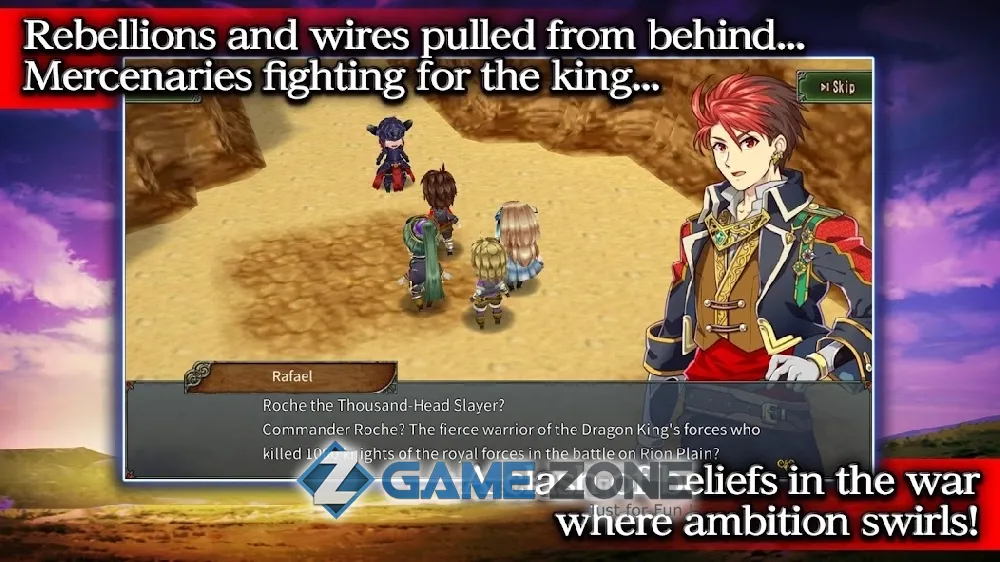 صورة من لعبة RPG Ambition Record