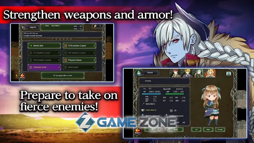 صورة من لعبة RPG Ambition Record