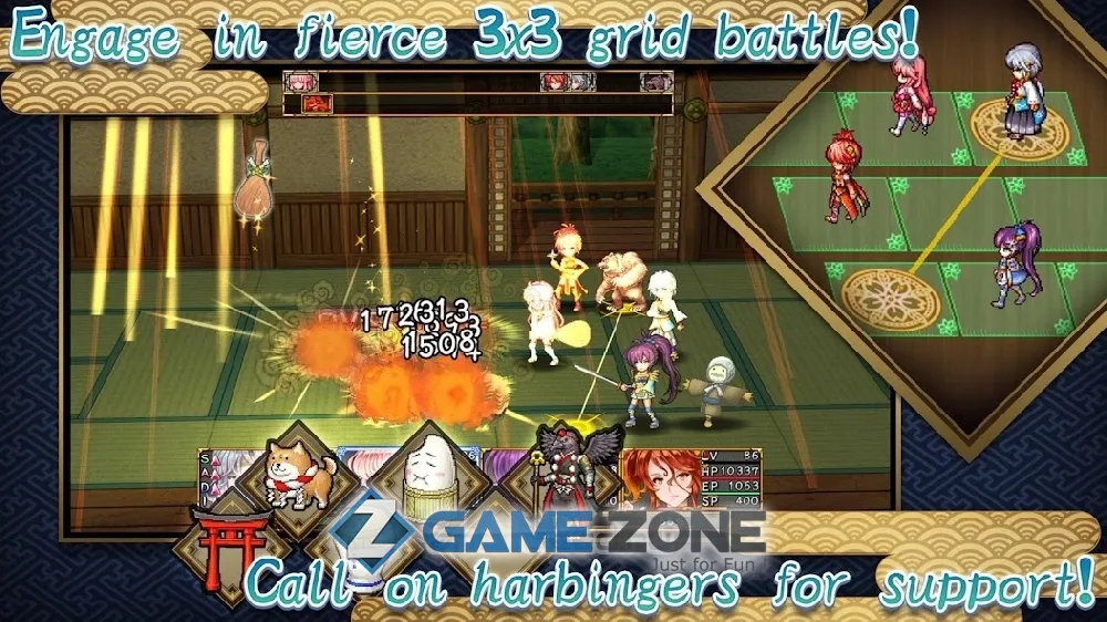 صورة من لعبة RPG Asdivine Kamura