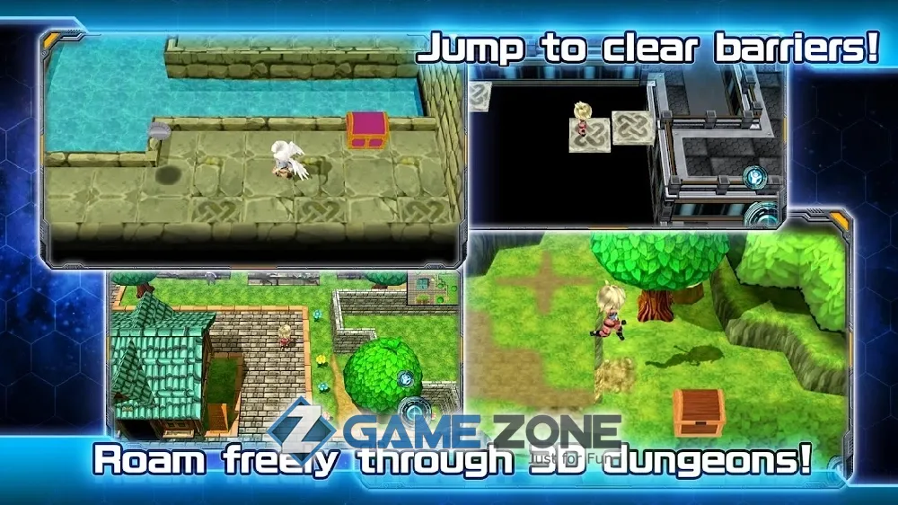 صورة من لعبة RPG Dimension Cross