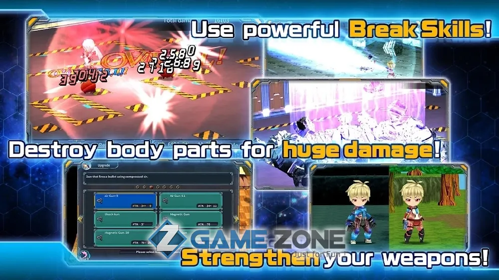 صورة من لعبة RPG Dimension Cross