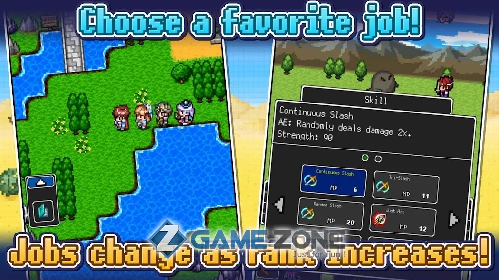 صورة من لعبة RPG Dragon Lapis