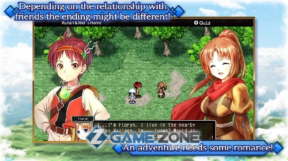 صورة من لعبة RPG Frane: Dragons Odyssey