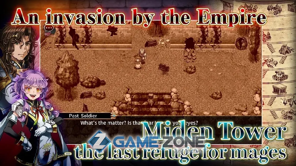 صورة من لعبة RPG Miden Tower