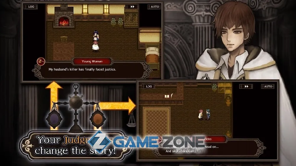 صورة من لعبة RPG Monochrome Order