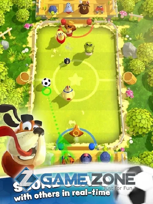صورة من لعبة Rumble Stars Soccer