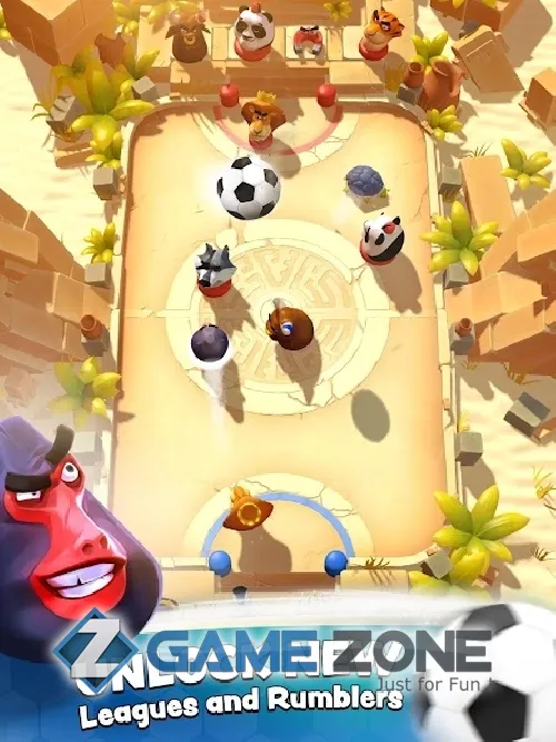 صورة من لعبة Rumble Stars Soccer