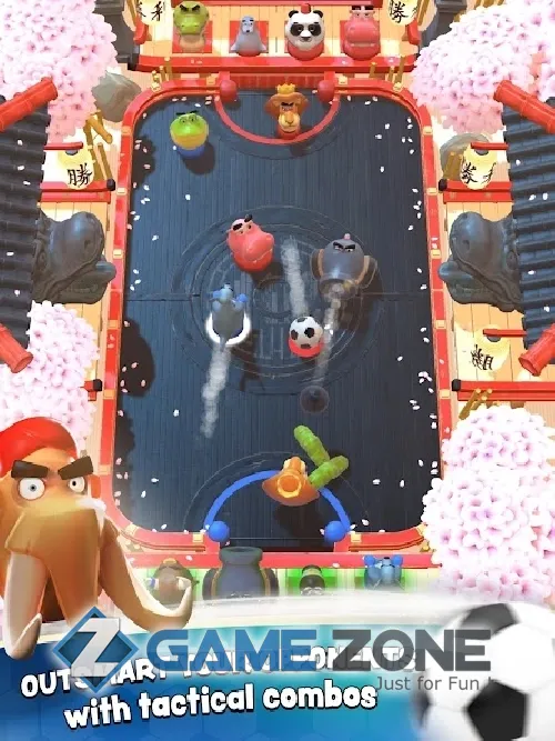 صورة من لعبة Rumble Stars Soccer