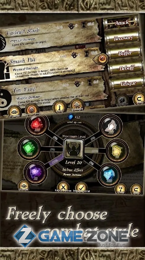 صورة من لعبة Rune clash rebirth (Столкновение рун: Возрождение)