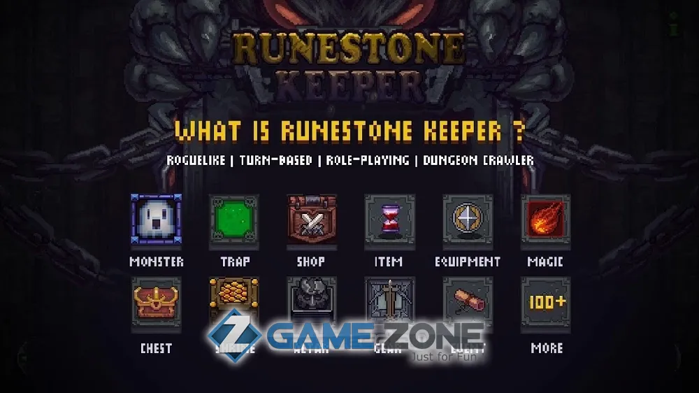 صورة من لعبة Runestone Keeper [Все персонажи+деньги]