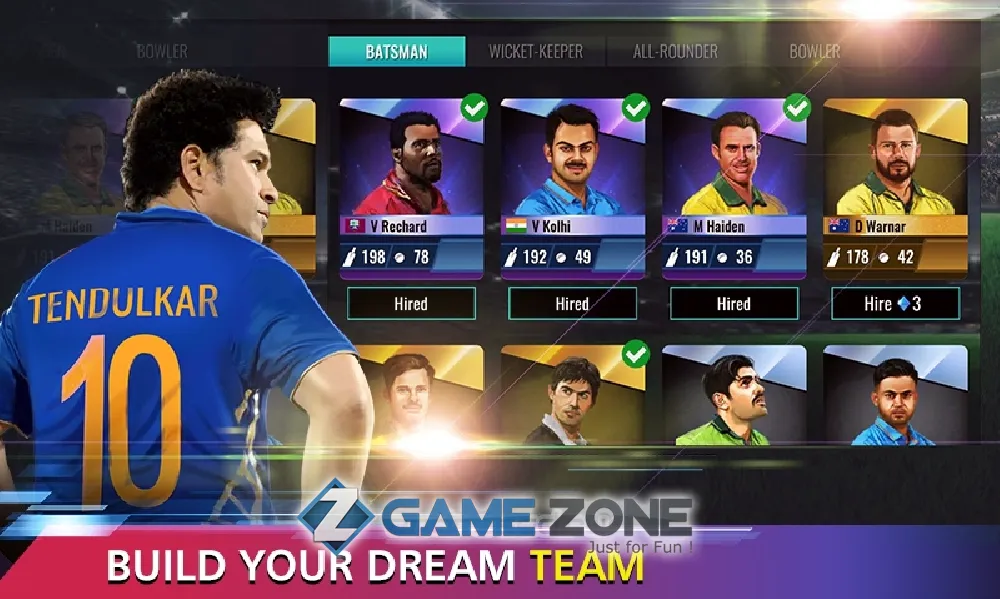صورة من لعبة Sachin Saga Cricket Champions