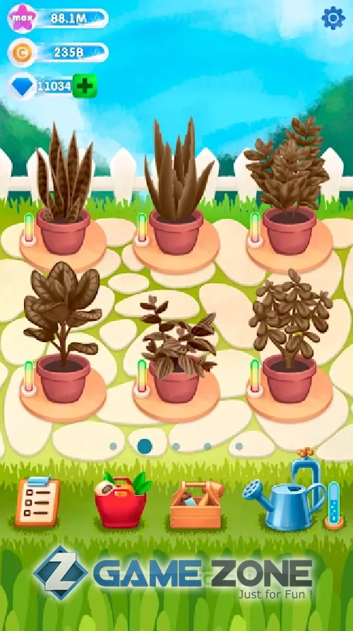 صورة من لعبة Plants Garden Idle [Adfree]