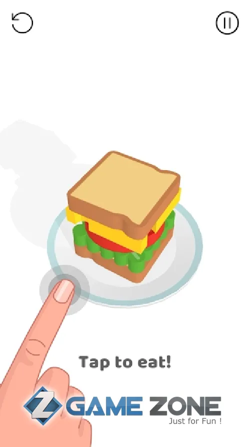 صورة من لعبة Sandwich!