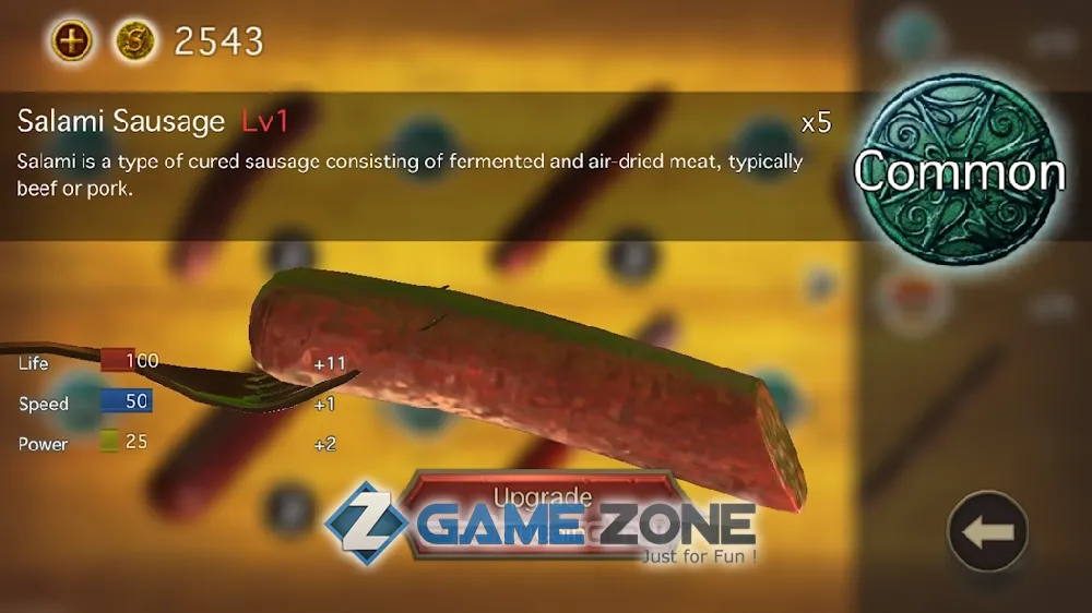 صورة من لعبة Sausage Legend [Много денег]