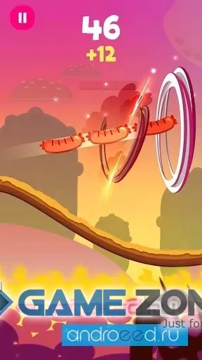 صورة من لعبة Sausage Slide