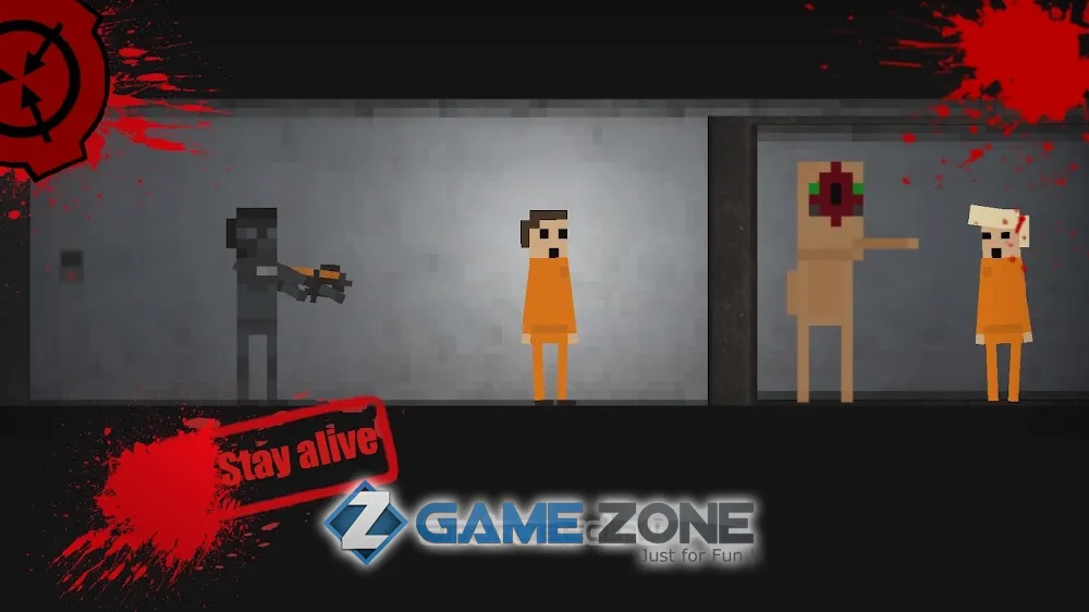 صورة من لعبة SCP Breach 2D