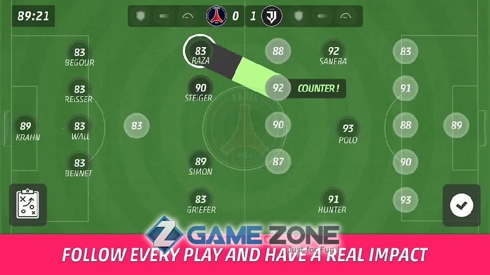 صورة من لعبة SEASON 19 - The PRO Football Manager