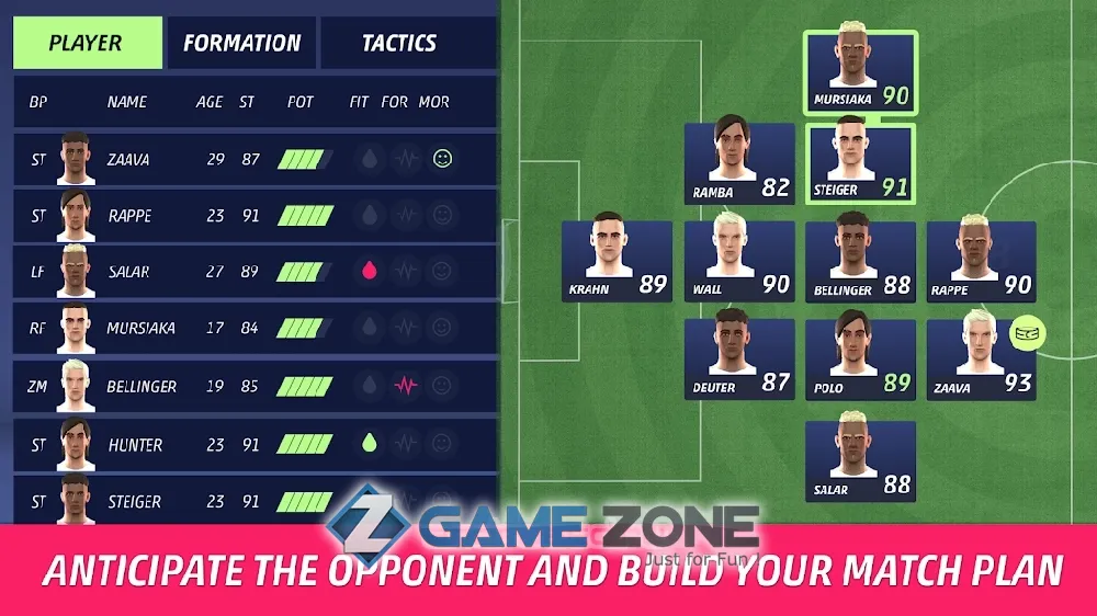 صورة من لعبة SEASON 19 - The PRO Football Manager