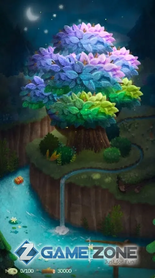 صورة من لعبة Secret Cat Forest [много дерева]