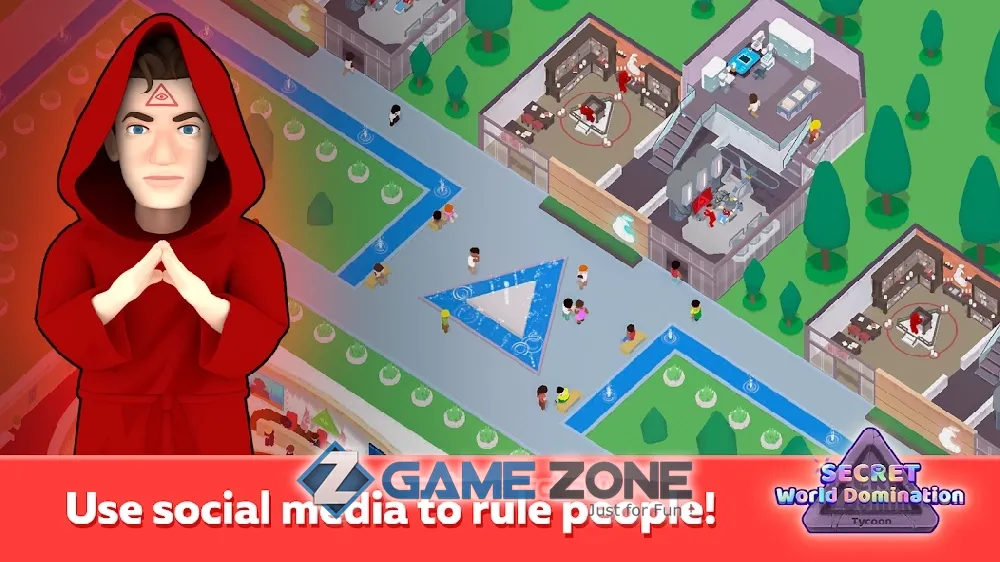 صورة من لعبة Secret World Domination Tycoon [Adfree]