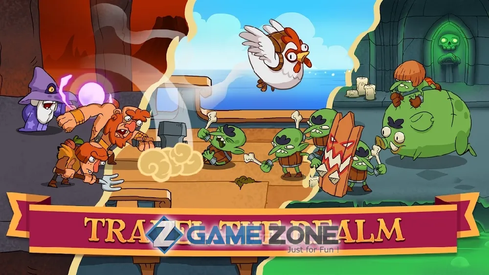 صورة من لعبة Semi Heroes: Idle RPG [Много денег]