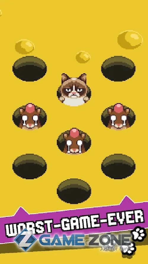 صورة من لعبة Сердитый Котик: ужасная игра [Без рекламы+деньги]
