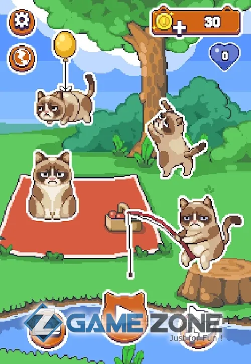 صورة من لعبة Сердитый Котик: ужасная игра [Без рекламы+деньги]