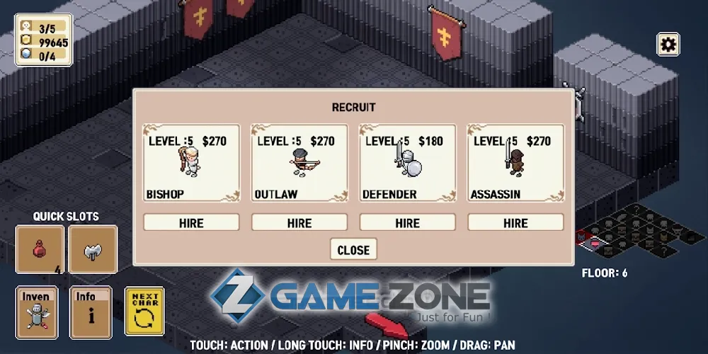 صورة من لعبة SFD: Rogue TRPG