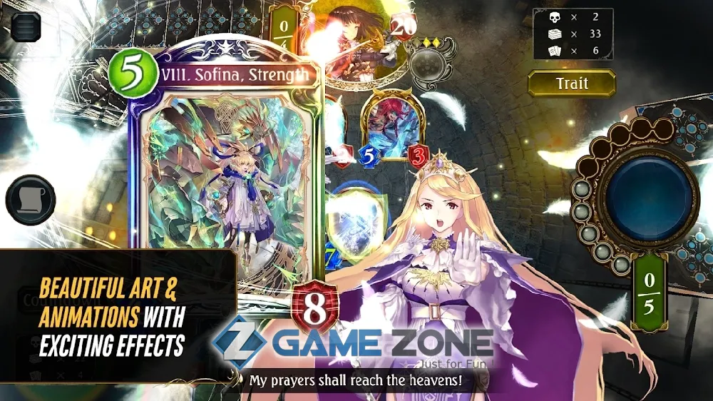 صورة من لعبة Shadowverse [Большой урон]