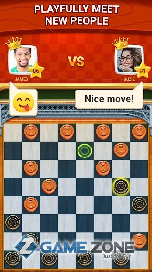 صورة من لعبة Checkers Online & Offline [Adfree]